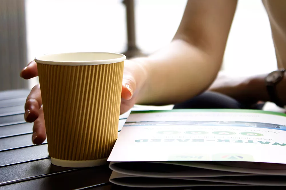 Ripple Wall Paper Cup